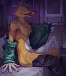 2024 after_orgasm animal_crossing anthro athletic athletic_anthro athletic_male bed bedroom_eyes big_penis bodily_fluids bottomwear bottomwear_down canid canine claws clothed clothing crazy_redd cum cum_covered cum_on_arm cum_on_belly cum_on_body cum_on_chest cum_on_clothing cum_on_leg cum_on_penis cum_on_self cum_on_shoulder detailed_background erection foreskin fox fur furniture genital_fluids genitals hi_res huge_penis humanoid_genitalia humanoid_penis inside licking licking_lips licking_own_lips long_penis looking_at_viewer male mammal messy narrowed_eyes naughty_face nintendo nurinaki on_bed open_clothing open_mouth open_shirt open_smile open_topwear pants pants_down partially_clothed penis presenting presenting_penis saliva saliva_on_tongue seductive shirt signature sitting smile text thick_penis tongue topwear tuft url