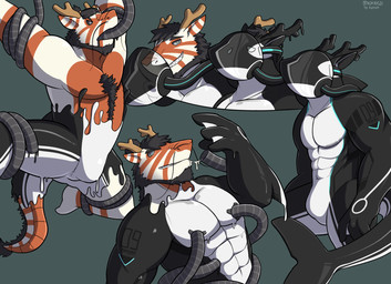 anthro beard clothing drone facial_hair hypnosis latex male mask mind_control muscular muscular_anthro muscular_male simple_background solo submissive submissive_male suit tail technology transformation transformation_sequence hacony asian_mythology east_asian_mythology mythology kenzo aquatic cetacean dolphin dragon eastern_dragon mammal mythological_creature mythological_scalie oceanic_dolphin orca scalie toothed_whale 2017 hi_res sequence smaller_version_at_source