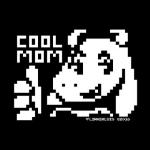 anthro female solo text linkerluis undertale undertale_(series) toriel boss_monster_(undertale) bovid caprine mammal 1:1 black_and_white monochrome