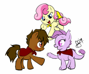 blush brown_hair cape cub cute equine female friendship_is_magic hair horse hybrid kirin male mammal my_little_pony original_character pegasus pink_body pink_eyes pink_hair plain_background pony purple_hair siansaar smile white_background wings young
Rating: Safe
Score: 6
User: darknessRising
Date: February 21, 2014