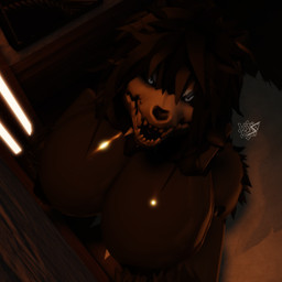 anthro bone collar female hair inside long_hair pose skull skull_head solo spiked_collar spikes spiky_hair waffl3_smash scp_foundation niala_scriptis scp-1471-a robloxian skull_dog 1:1 3d_(artwork) absurd_res digital_media_(artwork) hi_res pinup