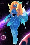 anthro balls biped black_hole blue_body claws cosmic_flesh erection femboy finger_claws genitals hair horn humanoid_genitalia humanoid_penis male mouthless nebula nude_anthro nude_male orange_hair penis solo space oro97 oro_(oro97) cosmic_being scalie 2024 digital_media_(artwork) hi_res