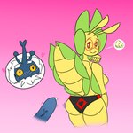 antennae_(anatomy) anthro anthro_on_anthro anthrofied blue_body blush bodily_fluids breasts butt clothed clothing duo eyewear facial_hair female genital_fluids genitals glasses green_body hair heart_eyes heart_symbol horn impregnation_request male male/female multicolored_body panties partially_clothed penis pokemorph precum red_sclera simple_background teasing two_tone_body underwear vein veiny_penis white_hair yellow_body yellow_sclera hambor12 nintendo pokemon fan_character melanie_(hambor12) sammy_(hambor12) animal_humanoid arthropod arthropod_humanoid generation_2_pokemon generation_5_pokemon heracross humanoid leavanny pokemon_(species) 1:1 hi_res