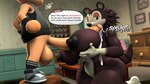 anthro big_breasts big_penis bodily_fluids breast_play breasts cum cum_on_breasts duo female genital_fluids genitals hyper male male/female penis sex text titfuck voluptuous_female revhearts animal_crossing nintendo sable_able villager_(animal_crossing) eulipotyphlan hedgehog human mammal 16:9 3d_(artwork) digital_media_(artwork) english_text hi_res widescreen