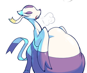 after_vore anthro belly big_belly duo overweight simple_background vore white_background mienvian nintendo pokemon generation_5_pokemon mienshao pokemon_(species) 2025