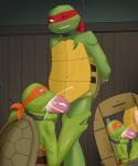 april_o'neil big_penis blue_eyes blush camera collar cum cumshot deep_throat domination fellatio freako freckles gay green_eyes green_skin incest leash male mask michelangelo_(tmnt) oral oral_sex orgasm penis raphael_(tmnt) recording reptile scalie sex shell teenage_mutant_ninja_turtles turtle turtlecock
Rating: Explicit
Score: 5
User: Daniruu
Date: September 29, 2013