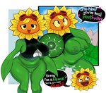 anthro areola awesome_face big_breasts black_eyes bodily_fluids bottomless breasts clothed clothing cum cum_in_pussy cum_inside duo exclamation_point eyewear eyewear_on_head female female_penetrated flower genital_fluids genitals goggles goggles_on_head green_areola green_body green_nipples heart_pupils heart_symbol impregnation looking_at_viewer male male/female male_penetrating male_penetrating_female narrowed_eyes nipples not_furry open_mouth ovum penetration plant profanity pussy question_mark raised_clothing raised_shirt raised_topwear red_eyewear red_goggles seductive sex shirt speech_bubble sperm_cell text thick_thighs topwear vaginal vaginal_penetration wide_hips fertilizing_(artist) electronic_arts epic_face plants_vs._zombies plants_vs._zombies_heroes popcap_games solar_flare_(pvz) elemental_creature elemental_humanoid flora_fauna flower_creature humanoid sunflower_(pvz) english_text meme