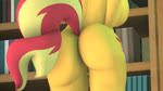 anthro anthrofied big_butt book butt female genitals hand_on_hip humanoid_genitalia humanoid_pussy nude pussy shelf solo cdv equestria_girls hasbro my_little_pony sunset_shimmer_(eg) equid equine mammal 16:9 3d_(artwork) 3d_animation animated digital_media_(artwork) hi_res no_sound short_playtime webm widescreen