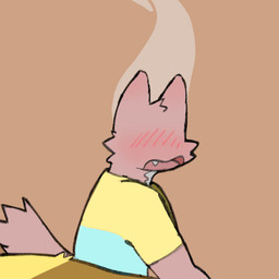 4_panel_comic anthro biped black_body black_fur blush blush_lines electronics eyeless fur male phone slim_anthro slim_male solo steaming surprised zerro_o canid canine canis mammal wolf 1:1 2024 hi_res