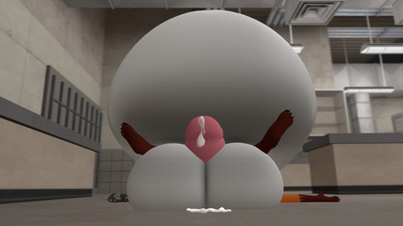 anthro balls belly big_balls big_belly big_penis bodily_fluids cum genital_fluids genitals huge_balls huge_belly huge_penis hyper hyper_balls hyper_belly hyper_genitalia hyper_penis male penis solo timejumpingfox justin_arcmoore_(timejumpingfox) canid canine fox mammal 16:9 3d_(artwork) digital_media_(artwork) hi_res widescreen