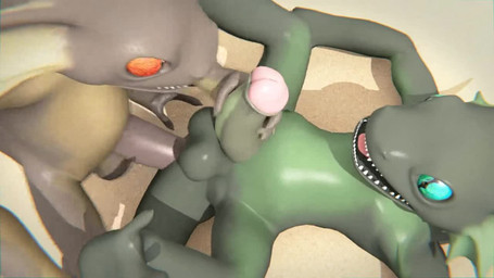 5_fingers 5_toes anal anal_orgasm anal_penetration anthro anthro_on_anthro anthro_penetrated anthro_penetrating anthro_penetrating_anthro anvil_position ball_slap balls balls_deep blue_eyes bodily_fluids bouncing_balls brown_body brown_scales close-up cum cum_while_penetrated cumshot duo ejaculation erection eye_contact feet fingers foreskin from_front_position genital_fluids genitals green_body green_scales handjob handjob_while_penetrating hands-free humanoid_genitalia humanoid_penis legs_up looking_at_another looking_at_partner lying male male/male male_penetrated male_penetrating male_penetrating_male multiple_angles nude on_back open_mouth orgasm outside outside_sex penetration penile penile_penetration penis penis_in_ass red_eyes scales sex sharp_teeth slap teeth toes conditional_dnp klaide sound_warning fallout microsoft gecko gecko_(fallout) lizard reptile scalie 16:9 2016 3d_(artwork) 3d_animation animated digital_media_(artwork) long_playtime loop sound video widescreen