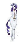 angry anthro bdsm blush bondage bound breasts cutie_mark female fur hair horn horn_jewelry horn_ring jewelry nipples nude purple_hair restraints ring_(jewelry) rope rope_bondage solo white_body white_fur wide_hips pia-sama friendship_is_magic hasbro my_little_pony mythology princess_platinum_(mlp) rarity_(mlp) equid equine mammal mythological_creature mythological_equine unicorn