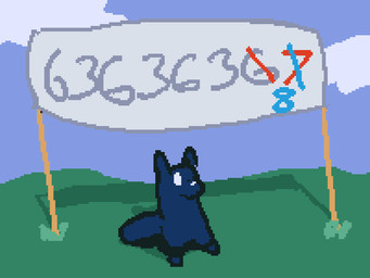 ambiguous_gender feral grass outside plant sky solo svehaq_(artist) rain_world videocult watcher_(rain_world) slugcat 4:3