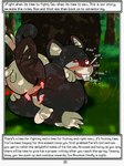 absurd_res alolan_form alolan_rattata anal anthro balls blush buckteeth butt claws curled_tail duo english_text feris_(rodent_powered) generation_5_pokemon generation_7_pokemon genitals grass hi_res looking_at_viewer male male/male minccino nintendo oral plant pokemon pokemon_(species) pokemon_mystery_dungeon regional_form_(pokemon) rimming robin_(rodent_powered) rodent_powered_(softestpuffss) sex shaking_butt softestpuffss spike_chunsoft tail teeth text toe_claws tree