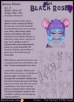 anthro character_bio electronics female headphones pose solo text foxxxiny90 lilmousybianca bianca_winter_(lilmousybianca) mammal mouse murid murine rodent absurd_res comic english_text hi_res sketch_page