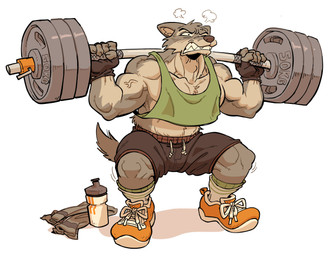 5_fingers anthro barbell barbell_squats biceps big_muscles biped black_bottomwear black_clothing black_gloves black_handwear black_shorts bottle bottomwear brown_nose claws clenched_teeth clothed clothed_anthro clothed_male clothing container countershade_arms countershade_face countershade_fur countershade_neck countershade_torso countershading crouching deltoids exercise eyebrows finger_claws fingerless_gloves fingers footwear fully_clothed fully_clothed_anthro fully_clothed_male fur gloves green_clothing green_shirt green_tank_top green_topwear grey_body grey_fur handwear holding_barbell holding_weights humanoid_hands looking_forward male male_anthro metric_unit monotone_background multicolored_body multicolored_fur muscular muscular_anthro muscular_arms muscular_male orange_clothing orange_footwear orange_shoes pecs plantigrade shadow shirt shoes shorts simple_background socks solo tail tank_top teeth three-quarter_view topwear towel trapezius two_tone_body two_tone_fur vein veiny_muscles weightlifting weights white_background workout raymodule canid canine canis mammal wolf cel_shading digital_drawing_(artwork) digital_media_(artwork) full-length_portrait hi_res portrait shaded