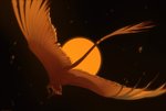 ambiguous_gender brown_tail brown_wings feathered_wings feathers feral flying solo spread_wings tail wings haskiens mythology dragon feathered_dragon feathered_scalie mythological_creature mythological_scalie scalie 2020 digital_media_(artwork)