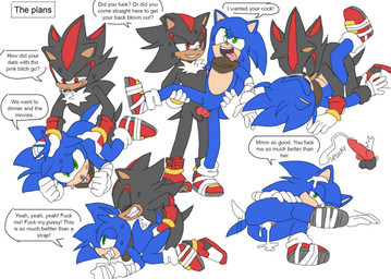after_sex all_fours andromorph andromorph/male andromorph_penetrated animal_genitalia animal_penis anthro balls bodily_fluids canine_genitalia canine_penis clenched_teeth cum cumshot doggystyle drooling duo ejaculation from_behind_position from_front_position genital_fluids genitals hand_on_head holding_leg infidelity intersex intersex/male intersex_penetrated kissing knot looking_pleasured lying male male_penetrating male_penetrating_andromorph male_penetrating_intersex missionary_position on_back on_side open_mouth penetration penile penile_penetration penis penis_in_vagina pinned pinned_to_ground profanity raised_leg saliva scarf sex smile standing standing_sex sweat tail tail_motion tailwag teeth text tongue tongue_out vaginal vaginal_penetration vulva arrow_hearted sega sonic_boom sonic_the_hedgehog_(series) shadow_the_hedgehog sonic_the_hedgehog eulipotyphlan hedgehog mammal english_text
