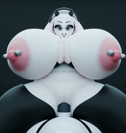 anthro anthro_penetrated areola barbell_piercing big_areola big_breasts breasts cowgirl_position duo eyewear female female_penetrated first_person_view from_front_position genitals glasses huge_breasts male male/female male_penetrating male_penetrating_female male_pov navel nipple_barbell nipple_piercing nipples nun on_bottom on_top penetration penile penile_penetration penis_in_vagina piercing pince-nez pink_areola pink_nipples sex solo_focus spread_legs spreading thick_thighs vaginal vaginal_penetration vulva wearing_glasses white_body yamayza bom39_(modeler) nonarycubed_(modeler) undertale_(series) enyx_(enyxlamb) toriel boss_monster_(undertale) bovid caprine mammal 3d_(artwork) 3d_animation animated digital_media_(artwork) no_sound short_playtime video