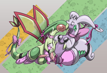 animal_genitalia animal_penis antennae_(anatomy) anthro belly belt blush bodily_fluids chain claws clothing cuff_(restraint) cum cum_drip cumshot curled_tail dripping duo ejaculation erection eyes_closed femboy footwear genital_fluids genital_slit genitals handjob insect_wings kissing legwear long_neck male male/male mostly_nude orgasm pattern_background penile penis pink_clothing pink_footwear pink_legwear pink_socks precum restraints ribbons sex shackles simple_background sitting slightly_chubby slime socks tail tapering_penis thick_tail thick_thighs thigh_highs wide_hips wings lkiws mythology nintendo pokemon dragon flygon generation_3_pokemon generation_6_pokemon goodra mythological_creature mythological_scalie pokemon_(species) scalie 2019 hi_res