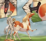 anatomically_correct anatomically_correct_genitalia anatomically_correct_pussy animal_genitalia animal_penis animal_pussy anthro anthro_on_feral anthro_penetrating anthro_penetrating_feral anus balls bestiality biped bodily_fluids clitoris drooling duo equine_genitalia equine_penis equine_pussy erection female female_feral female_on_anthro female_penetrated feral feral_penetrated from_behind_position genitals interspecies larger_female larger_feral larger_penetrated male male/female male_on_feral male_penetrating male_penetrating_female nude open_mouth penetration penile penile_penetration penis penis_in_pussy puffy_anus pussy quadruped saliva sex size_difference smaller_anthro smaller_male standing standing_sex stripes tongue tongue_out vaginal vaginal_penetration nikuyoku jack_hyperfreak_(hyperfreak666) summer_breeze equid equine horse mammal zebra