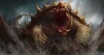 ambiguous_gender day detailed_background feral open_mouth outside sky solo teeth arvalis capcom european_mythology french_mythology monster_hunter mythology hybrid tarasque 2017 absurd_res digital_media_(artwork) hi_res