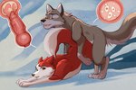 all_fours animal_genitalia animal_penis bodily_fluids brown_body brown_eyes brown_fur canine_genitalia canine_penis cervical_penetration cum cum_in_pussy cum_in_uterus cum_inside detailed_background doggystyle duo ears_back erection female female_penetrated feral feral_on_feral feral_penetrated feral_penetrating feral_penetrating_feral from_behind_position fur genital_fluids genitals impregnation internal internal_vaginal intraspecies knot knot_root knotted_penis knotting male male/female male_penetrating male_penetrating_female multicolored_body multicolored_fur multiple_ova obscured_penetration open_mouth ovum penetration penile penile_penetration penis penis_in_pussy pivoted_ears pussy red_body red_fur sex snow sperm_cell tail two_tone_body two_tone_fur uterus vaginal vaginal_knotting vaginal_penetration vein veiny_penis white_body white_fur lura_dura balto_(series) universal_studios balto jenna_(balto) canid canine canis domestic_dog husky hybrid mammal nordic_sled_dog spitz wolf wolfdog digital_media_(artwork) hi_res