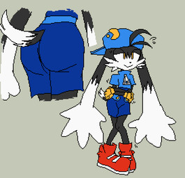 anthro big_butt big_ears black_body black_ears black_fur black_tail blue_bottomwear blue_clothing blue_shorts blue_topwear bodily_fluids bottomwear butt cheek_tuft close-up closed_smile clothed clothed_anthro clothed_male clothing desperation dipstick_tail facial_tuft femboy fingers flying_sweatdrops footwear front_view fur gloves grey_background half-closed_eyes handwear knock-kneed long_ears male markings mouth_closed multicolored_body multicolored_clothing multicolored_ears multicolored_footwear multicolored_fur multicolored_shoes narrowed_eyes pigeon_toed rear_view red_clothing red_footwear red_shoes shoes shorts simple_background smile solo standing sweat sweatdrop tail tail_markings topwear tuft two_tone_body two_tone_clothing two_tone_ears two_tone_footwear two_tone_fur two_tone_shoes two_tone_tail white_body white_clothing white_ears white_footwear white_fur white_shoes white_tail white_tail_tip yellow_clothing yellow_eyes yellow_gloves yellow_handwear young young_anthro young_male zipper usagaijin bandai_namco klonoa_(series) klonoa domestic_cat felid feline felis mammal 2020 digital_media_(artwork) pixel_(artwork)