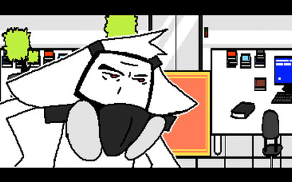 anthro car chasing driving duo fur gas_mask heart_symbol looking_at_viewer male male_anthro mask outline parody red_eyes running running_away scared screencap screencap_background smug smug_face vehicle vehicular_manslaughter white_body white_fur white_outline bjbtheartist asgore_running_over_dess changed_(video_game) open_season dr._k_(changed) puro_(changed) canid canine canis dark_latex mammal wolf 2025 2d_animation aliasing animated binary_drawing digital_drawing_(artwork) digital_media_(artwork) frame_by_frame meme short_playtime