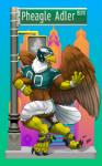 4_toes american_football anisodactyl anthro avian_feet ball beak clothing eye_black feathers feet football_player gridiron_ball holding_ball holding_object male philadelphia solo sport street_sign tail tail_feathers toes torn_clothing transformation uniform takesu disney nfl philadelphia_eagles zootopia pheagle swoop_(philadelphia_eagles) accipitrid accipitriform avian bald_eagle bird eagle sea_eagle 2016 5:8 character_badge_(artwork) hi_res