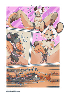 anthro anthro_on_anthro anthro_pred anthro_prey areola biped bodily_fluids breasts cervix cervix_view claws cunnilingus duo erection extreme_size_difference female female_anthro female_penetrated female_pred finger_claws fur genital_fluids genitals grey_body grey_fur hair heart_symbol hearts_around_head humanoid_genitalia humanoid_penis internal internal_vaginal larger_anthro larger_female larger_penetrated larger_pred male male/female male_anthro male_penetrating male_penetrating_female male_prey markings micro micro_anthro micro_male nipples nude nude_anthro nude_female nude_male nude_pred nude_prey oral penetration penile penile_penetration penis penis_in_vagina pink_markings sex size_difference smaller_anthro smaller_male smile spread_legs spreading text unbirthing vaginal vaginal_fluids vaginal_fluids_on_hand vaginal_fluids_on_penis vaginal_penetration vore vulva white_body white_fur white_hair willing_prey ratcha cinna_(coonix) simon_tesla mammal mouse murid murine rat rodent 2023 absurd_res comic digital_media_(artwork) hi_res url