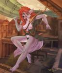 angry anthro clothing dress female hair hairy hairy_pussy nipples pubes red_hair solo torn_clothing wardrobe_malfunction j-lia_(artist) blizzard_entertainment warcraft rubella_the_worgen canid mammal werecanid werecreature worgen hi_res