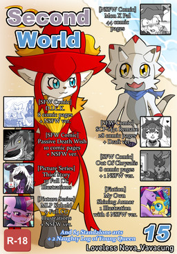 advertisement anthro art_pack duo female feral male pay_what_you_want vavacung bandai_namco digimon friendship_is_magic hasbro my_little_pony mythology palworld pocketpair scp_foundation queen_chrysalis_(mlp) scp-1471-a scp-682 arthropod canid canine canis digimon_(species) dragon fox gammamon kobold mammal mythological_creature mythological_scalie pal_(species) scalie wixen wolf comic hi_res