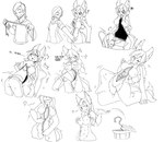 abdominal_bulge anthro biped blush bottomwear breasts clothed clothing collared_shirt confusion countershade_face countershade_fur countershade_legs countershade_torso countershading duo evil_face evil_grin female female_anthro fingering fingers fully_clothed fully_inside fur gender_transformation genitals hair hand_on_breast hands_on_own_breasts heart_symbol holding_breast hollow_body human_to_anthro kneeling looking_at_breasts looking_at_own_breasts looking_at_self looking_down_at_self looking_pleasured male male_human masturbation motion_lines mtf_transformation nipples nude one_eye_closed open_mouth pants partially_inside polo_shirt possession pussy scared shirt simple_background smile species_transformation standing suit_transformation tail takeover teeth text tongue tongue_out topwear transformation transformation_sequence trash_can unusual_anatomy vaginal vaginal_fingering vaginal_masturbation vore white_background white_body zipper zipping_up mxl animate_inanimate domestic_cat felid feline felis human living_clothing mammal english_text hi_res monochrome