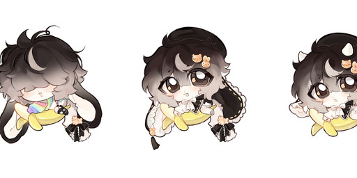 big_ears black_body black_fur bottomless bottomless_male bottomwear chibi clothed clothing cropped_hoodie ears_down fluffy fluffy_tail fur legwear male markings midriff multicolored_clothing pivoted_ears rainbow_clothing rainbow_hoodie solo tail tan_body tan_fur text white_body white_fur white_inner_ear xamely rudy_(katsucoffee) bovid caprine flying_squirrel lagomorph leporid mammal rabbit rodent sciurid sheep hi_res