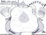 anthro anthro_pred belly big_belly big_breasts bodily_noises body_outline breast_imprints breasts churn dialogue different_sound_effects digestion duo face_imprint female female_pred female_prey hand_imprint huge_belly huge_breasts imprint muffled navel onomatopoeia oral_vore rumbling_stomach same_size_vore slosh sloshing_belly sound_effects speech_bubble text thick_thighs vore vowelless vowelless_vocalization wide_hips nekocrispy nintendo pokemon ed_(nidogatr) fan_character floatzel generation_4_pokemon pokemon_(species) digital_media_(artwork) english_text url