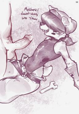 anthro balls bangs biped bodily_fluids bodysuit bottomwear braces clothed clothed_anthro clothed_female clothing cum cum_on_body cum_on_clothing cum_string dialogue duo erection faceless_character faceless_male female female_focus flat_chested fur genital_fluids genitals glans gloves hair hair_over_eyes handwear hat headgear headwear hidden_eyes humanoid_genitalia humanoid_penis leaning leaning_backward leotard male male/female medium_hair open_mouth open_smile pants penis sharp_teeth short_tail side_view simple_background sitting skinsuit slim slim_anthro slim_female smile smiling_at_another smiling_at_partner solo_focus tail talking_to_another talking_to_partner teeth text tight_clothing c3ilin kurla_(c3ilin) canid canine canis domestic_dog mammal english_text greyscale hi_res monochrome