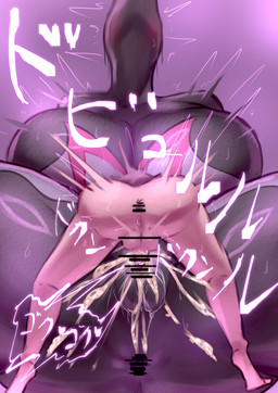 anthro anthro_penetrated big_breasts bodily_fluids breasts cum cum_in_vagina cum_inside duo female female_anthro genital_fluids genitals huge_breasts huge_thighs human_on_anthro human_penetrating human_penetrating_anthro human_penetrating_female interspecies larger_anthro larger_female male male/female male_human orgasm penetration pokephilia sex sharp_teeth size_difference smaller_human smaller_male spread_legs spreading sweat teeth text thick_thighs vulva reptairu nintendo pokemon generation_7_pokemon human mammal pokemon_(species) salazzle absurd_res censored hi_res