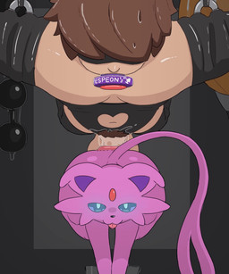 anal anal_beads anal_fluid anal_fluid_string anal_fluids_on_penis anal_penetration anal_tugging arms_tied balls balls_deep bdsm beads belly big_balls big_butt big_penis bodily_fluids bondage bound bucket butt buttplug buttplug_in_ass buttplug_in_mouth buttplug_insertion clothing container deep_penetration dripping duo enema_bag faceless_character faceless_human faceless_male feral floating floating_sex foreskin front_view genital_fluids genitals heart_symbol humanoid_genitalia humanoid_penis latex latex_clothing latex_legwear leaking_precum legs_tied legwear male male/male object_in_ass on_top oral oral_penetration orifice_tugging penetration penis penis_size_difference plug_(sex_toy) plug_in_ass plug_insertion precum precum_drip precum_on_penis precum_string pubes purple_body saliva saliva_drip saliva_on_tongue saliva_string sex_toy sex_toy_in_ass sex_toy_in_mouth sex_toy_insertion simple_background size_difference small_penis sweat sweatdrop text thick_thighs tongue tongue_out dengon nintendo pokemon eeveelution espeon generation_2_pokemon human mammal pokemon_(species) 2d_animation 5:6 animated frame_by_frame hi_res loop short_playtime sound video