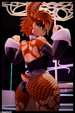 anthro butt clothing female fishnet_clothing hoperita leotard nightclub solo thick_thighs wonderfox712 warfaremachine_(modeler) holly_zanzibar warfare_holly lagomorph leporid mammal rabbit 2:3 3d_(artwork) blender_(artwork) digital_media_(artwork) hi_res