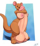 absurd_res anthro balls big_balls big_breasts big_penis breasts disney erection genitals gynomorph hi_res huge_balls huge_breasts huge_penis huge_thighs hugging_own_penis humanoid_genitalia humanoid_penis hyper hyper_balls hyper_genitalia hyper_penis intersex kanga kangaroo looking_at_viewer macropod mammal marsupial nipples penis simple_background smile smiling_at_viewer solo tail thick_thighs tohilewd vein veiny_penis winnie_the_pooh_(franchise)