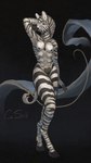 10_breasts 8_breasts anthro black_nipples breasts breasts_and_teats female hooves multi_breast nipples nude pose simple_background solo stripes teats udders cu_sith_(artist) erba equid equine mammal zebra 9:16 hi_res