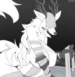 anthro areola bandage big_breasts black_areola black_nipples black_nose blindfold breasts female fur nipples presenting presenting_breasts sensory_deprivation solo thick_thighs cooliehigh bloodborne fromsoftware mythology sony_corporation sony_interactive_entertainment vicar_amelia beast_(bloodborne) canid canine canis mammal monster mythological_canine mythological_creature werecanid werecanine werecreature werewolf wolf 2022 digital_drawing_(artwork) digital_media_(artwork) hi_res sketch