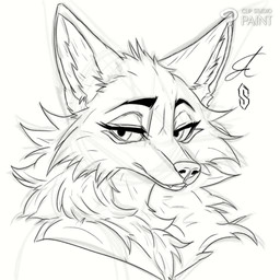 ambiguous_gender anthro feminine fluffy_fur neck_tuft neckfluff simple_background solo speedpaint tuft white_background alexen_0 clip_studio_paint_(copyright) cool_s 1:1 animated digital_drawing_(artwork) digital_media_(artwork) line_art long_playtime sketch