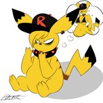 solo lot_par nintendo pokemon team_rocket fan_character rocketchu generation_1_pokemon mammal murid murine pikachu pokemon_(species) rodent 1:1 hi_res