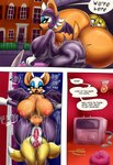 anthro areola armor balls belly big_breasts big_butt big_penis biker black_lips bodily_fluids bodysuit breast_play breasts butt butt_grab butt_squish cleavage clothed clothing cum cum_covered duo excessive_cum excessive_genital_fluids eyeshadow facesitting falling female front_view genital_fluids genitals hand_on_butt headgear helmet huge_breasts huge_butt hyper hyper_breasts hyper_butt latex latex_clothing latex_skinsuit lips makeup male male/female messy motorcycle nipples nude oral penis sex side_boob side_view sitting_on_another size_difference skinsuit smothering squish straddling tail text thick_lips thick_thighs tight_clothing titfuck under_clothes undressing vehicle wide_hips gumiki_bani sega sonic_the_hedgehog_(series) miles_prower rouge_the_bat bat canid canine fox mammal absurd_res comic english_text hi_res