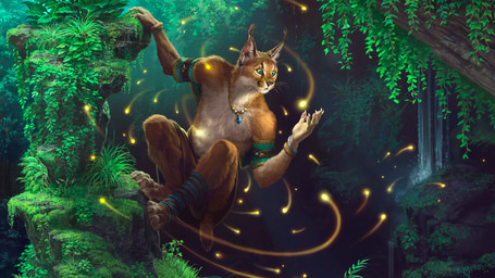 anthro armband bottomwear bracelet claws climbing clothed clothing ear_tuft feet finger_claws foot_wraps forest fur green_eyes inner_ear_fluff jewelry kilt magic male nature_background necklace paws pendant plant short solo tan_body tan_fur toe_claws topless topless_anthro topless_male tree tuft waterfall whiskers white_body white_fur wraps caraid noss_saga kulak_(noss_saga) caracal caracal_(genus) felid feline mammal 16:9 4k absurd_res book_cover cover digital_media_(artwork) hi_res widescreen