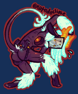 ambiguous_gender arm_above_head armpit_hair bodily_fluids body_hair clothed clothing dark_body dark_skin dreadlocks flustered fur glistening glistening_eyes glowing glowing_body glowing_fur glowing_horn hair hand_on_ground hole_in_chest horn jockstrap jockstrap_only long_ears mane mask muscular raised_tail simple_background sludge small_wings solo sweat sweatdrop tail tail_tuft topless transparent_background tuft underwear underwear_only wearing_mask white_body white_fur white_hair wings mutedeclipse mythology oblitus_(mutedeclipse) animal_humanoid dragon dragon_humanoid furred_dragon furred_scalie humanoid hybrid mythological_creature mythological_scalie scalie alpha_channel low_res nonbinary_(lore)
