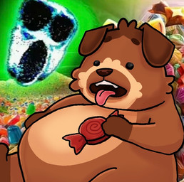 anthro male overweight pooch solo therealpoocher pooch_(therealpoocher) canid canine canis domestic_dog mammal