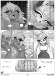 2022 aki_(rilex_lenov) anthro bodily_fluids breasts censored comic dialogue duo eeveelution english_text female female/female flareon generation_1_pokemon generation_4_pokemon glaceon hi_res ignis_(rilex_lenov) medium_breasts monochrome nintendo nude pokemon pokemon_(species) rilex_lenov sex sweat text tribadism vaginal